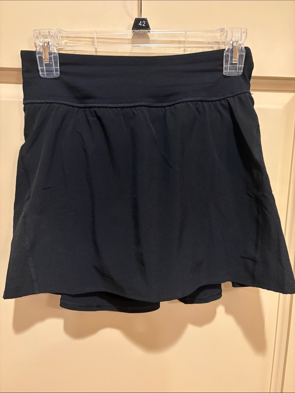 SPANX Black Active Skort